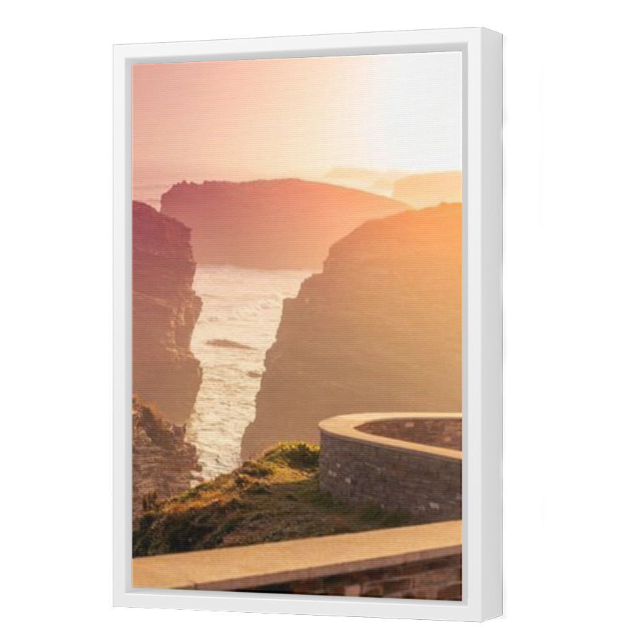 Thumbnail for Canvas - White Floating Frame