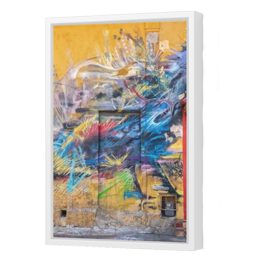 Thumbnail for Canvas - White Floating Frame