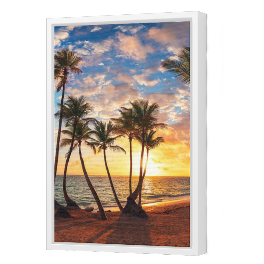 Thumbnail for Canvas - White Floating Frame