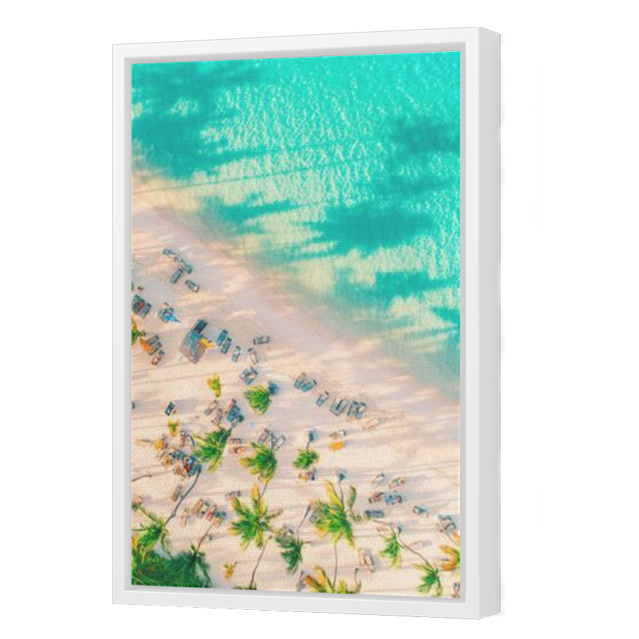 Thumbnail for Canvas - White Floating Frame