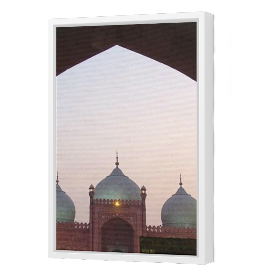 Thumbnail for Canvas - White Floating Frame