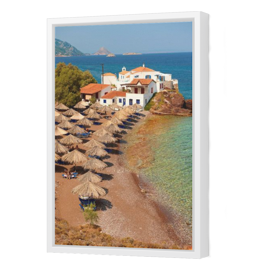 Thumbnail for Canvas - White Floating Frame