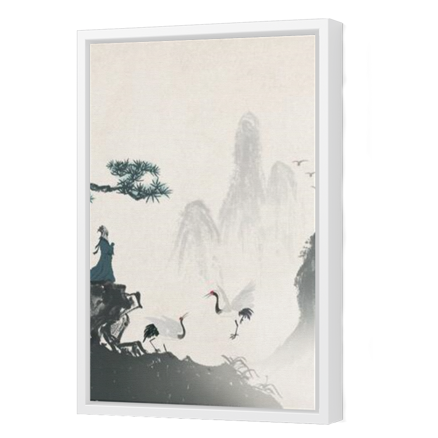 Thumbnail for Canvas - White Floating Frame