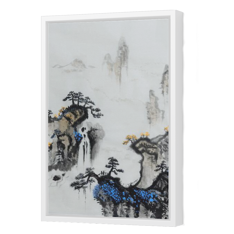 Thumbnail for Canvas - White Floating Frame