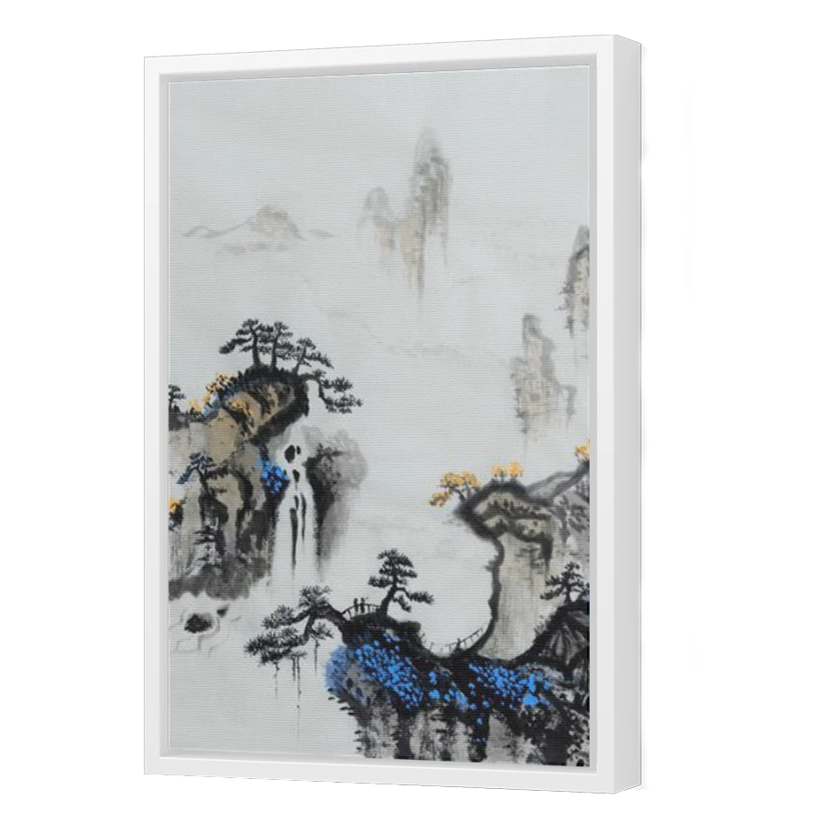 Thumbnail for Canvas - White Floating Frame
