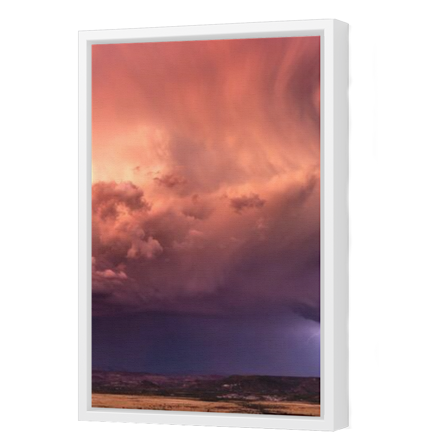 Thumbnail for Canvas - White Floating Frame