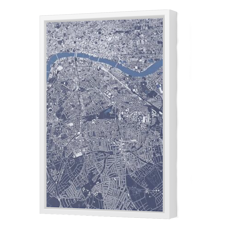 Thumbnail for Canvas - White Floating Frame