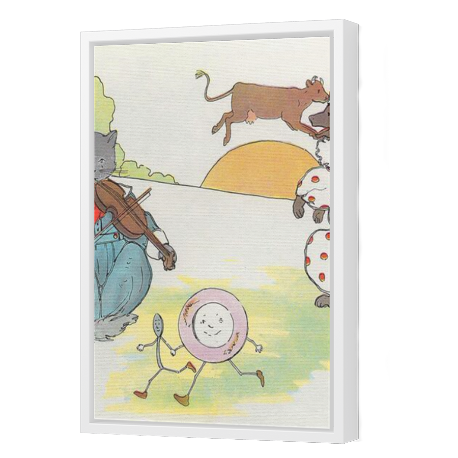 Thumbnail for Canvas - White Floating Frame