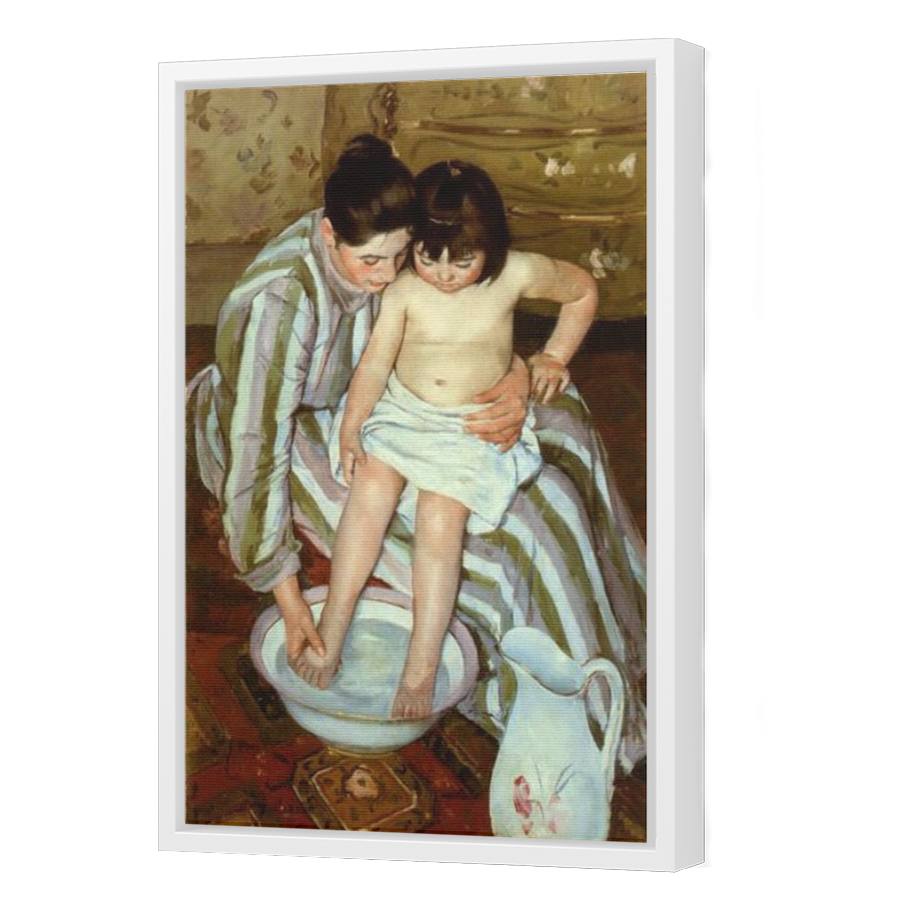 Thumbnail for Canvas - White Floating Frame