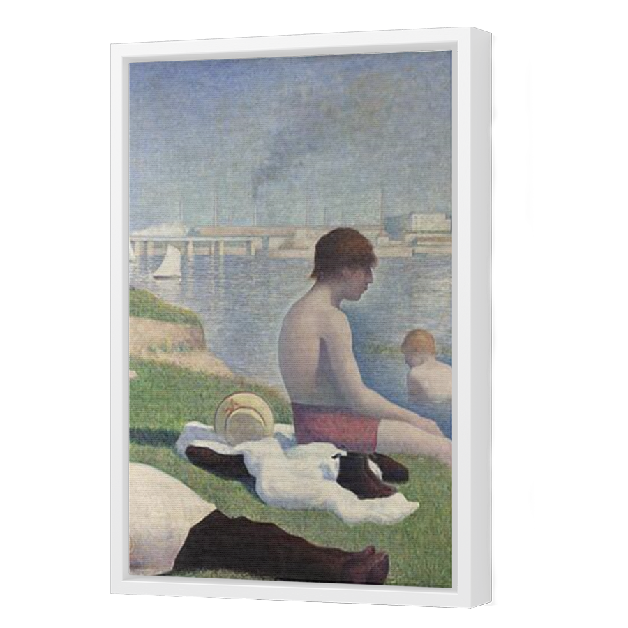 Thumbnail for Canvas - White Floating Frame