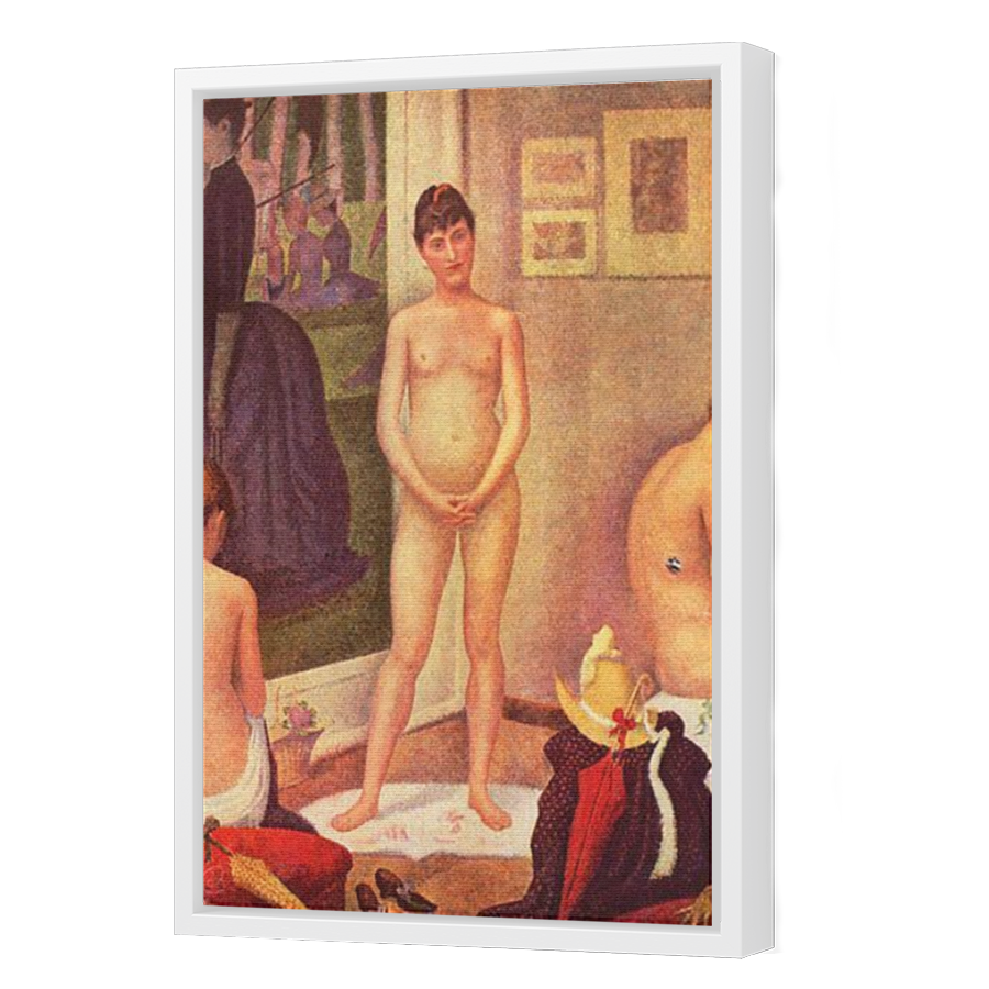 Thumbnail for Canvas - White Floating Frame