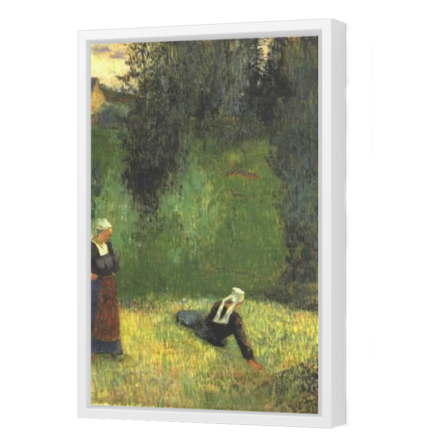 Thumbnail for Canvas - White Floating Frame