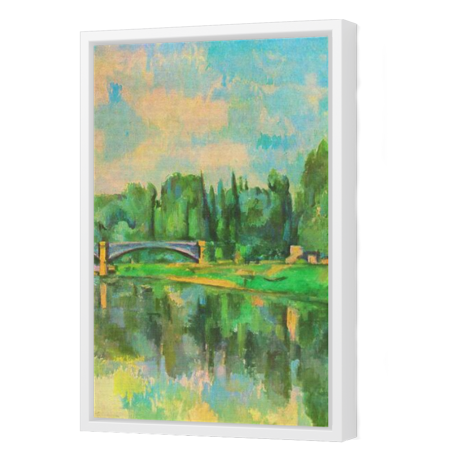 Thumbnail for Canvas - White Floating Frame