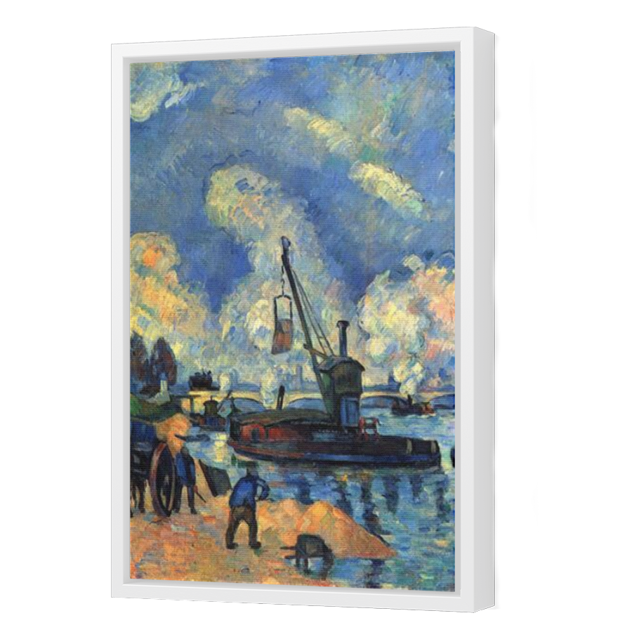 Thumbnail for Canvas - White Floating Frame