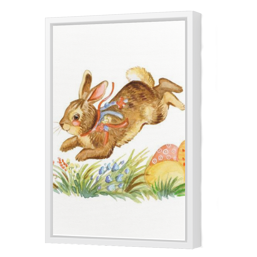 Thumbnail for Canvas - White Floating Frame