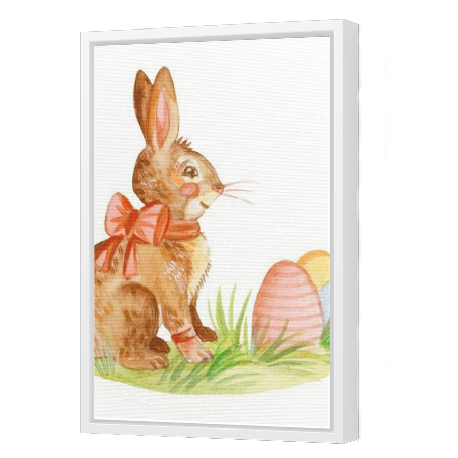 Thumbnail for Canvas - White Floating Frame