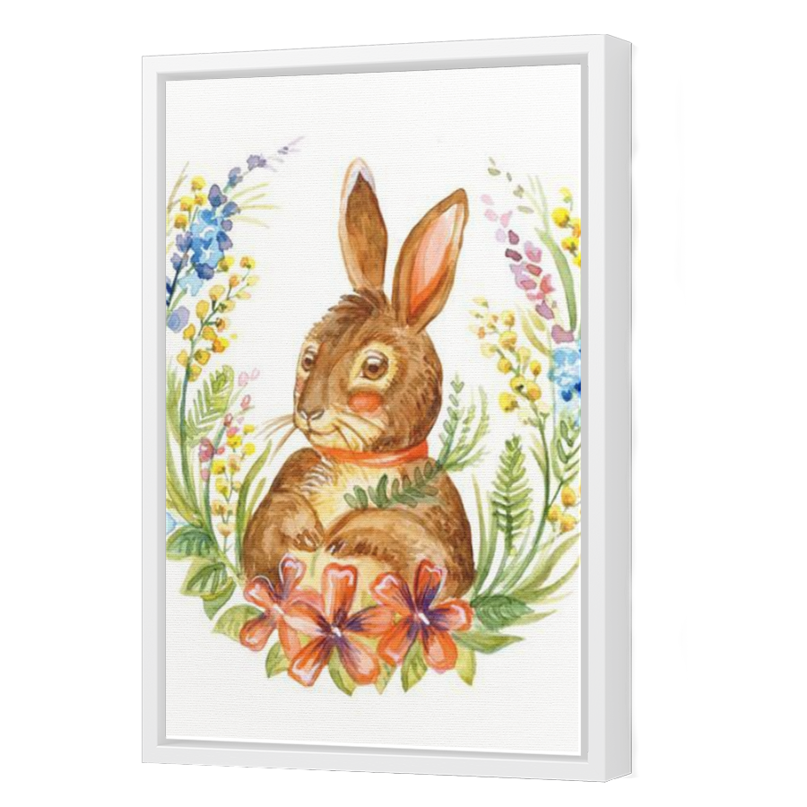 Thumbnail for Canvas - White Floating Frame
