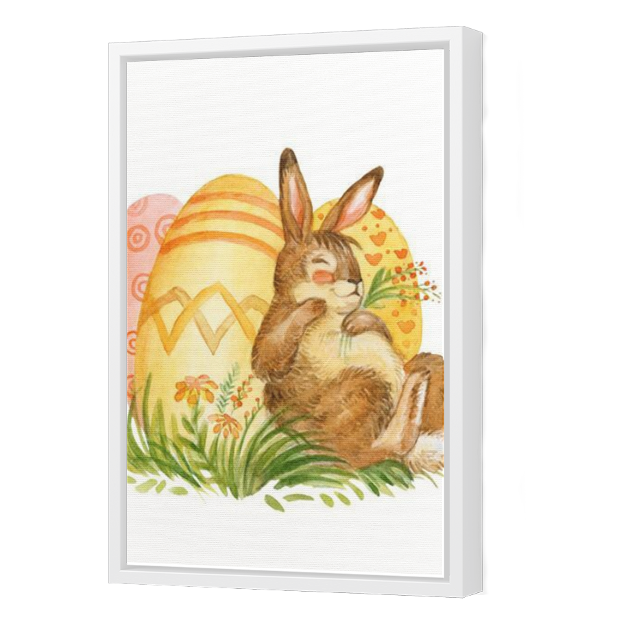 Thumbnail for Canvas - White Floating Frame
