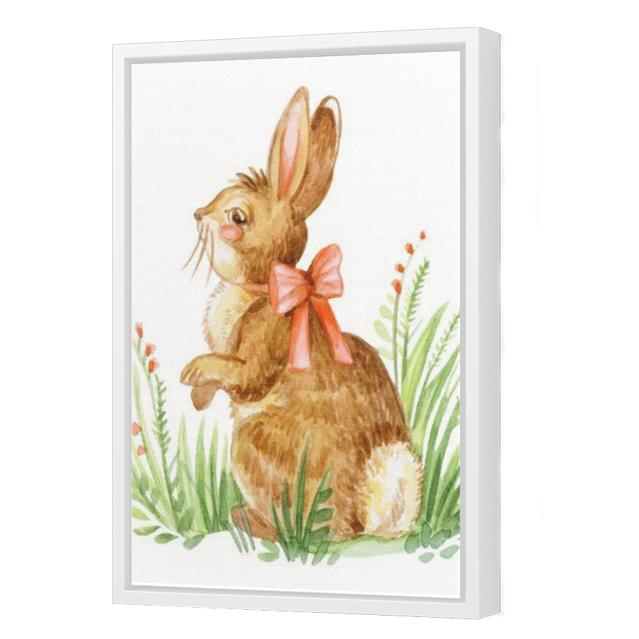 Thumbnail for Canvas - White Floating Frame