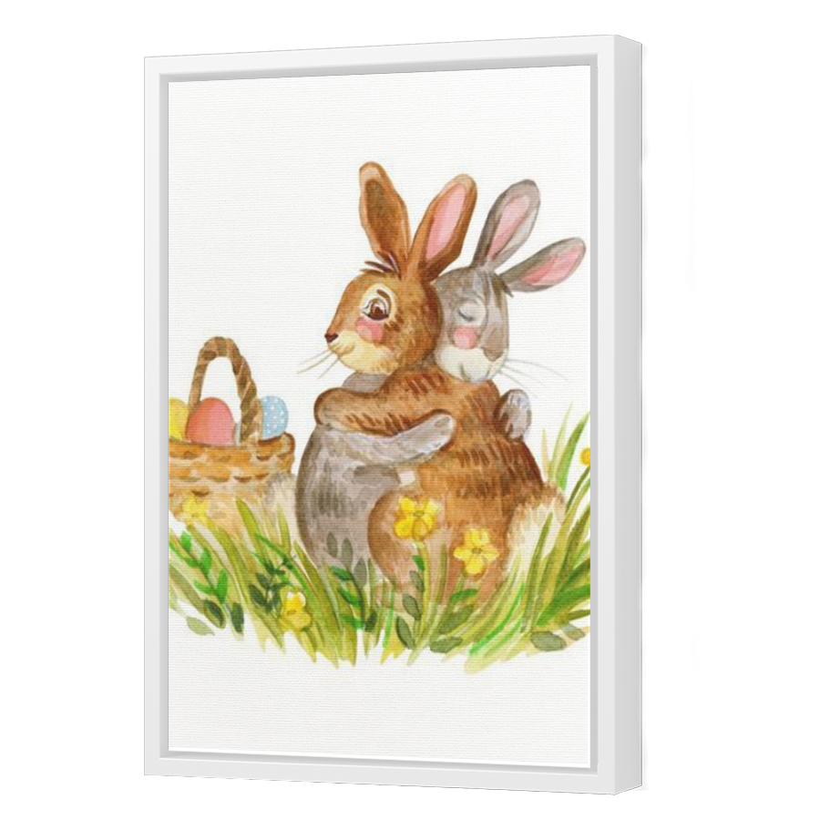 Thumbnail for Canvas - White Floating Frame