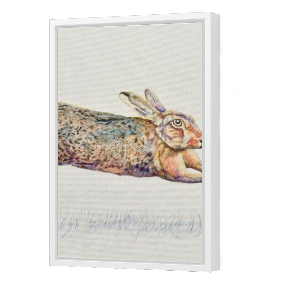 Thumbnail for Canvas - White Floating Frame