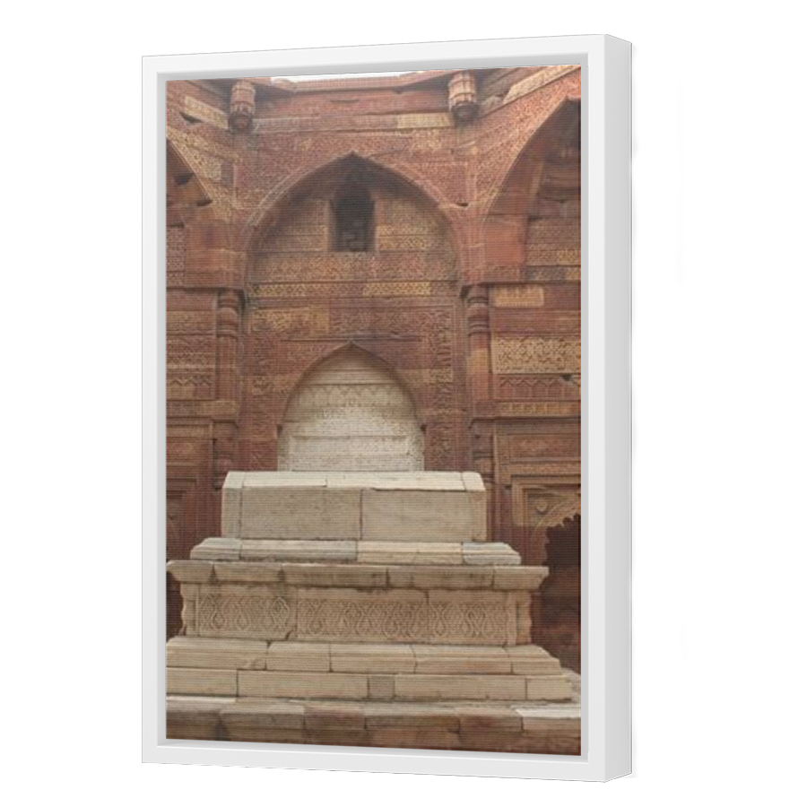 Thumbnail for Canvas - White Floating Frame