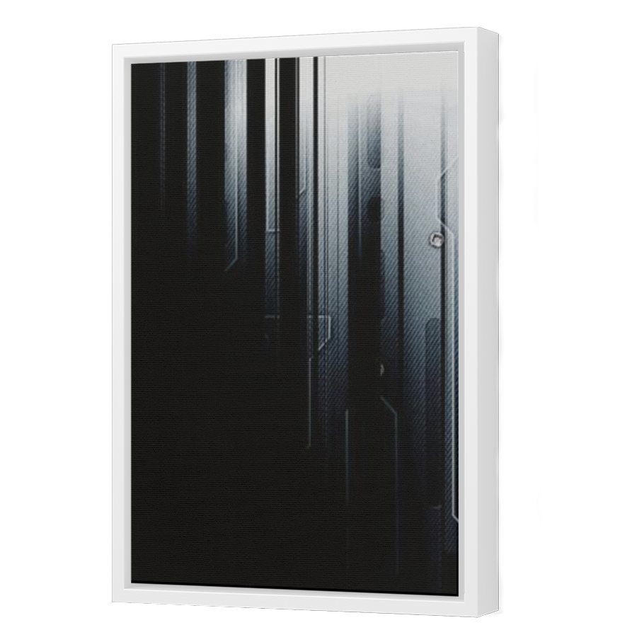 Thumbnail for Canvas - White Floating Frame