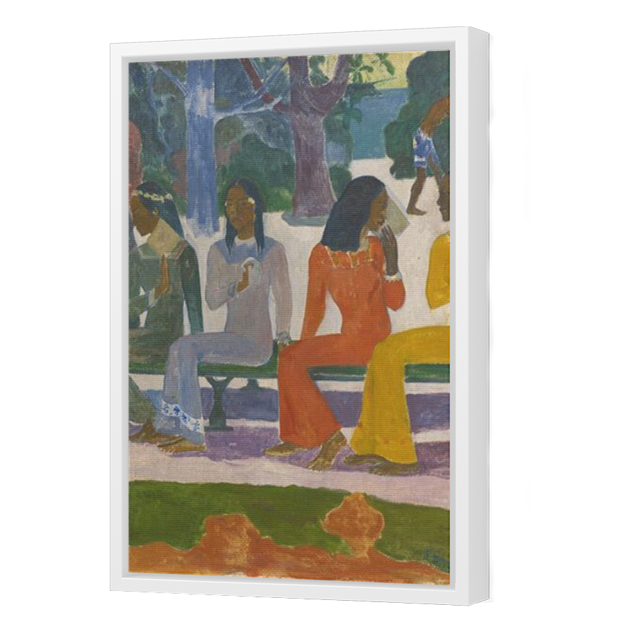 Thumbnail for Canvas - White Floating Frame