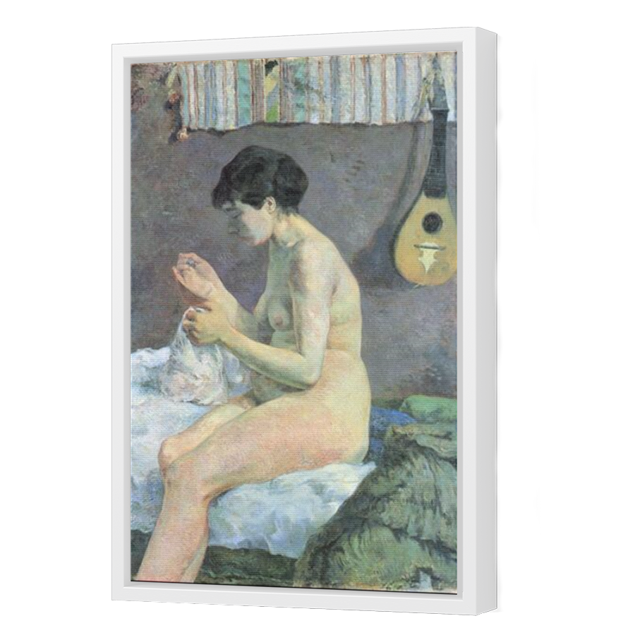 Thumbnail for Canvas - White Floating Frame
