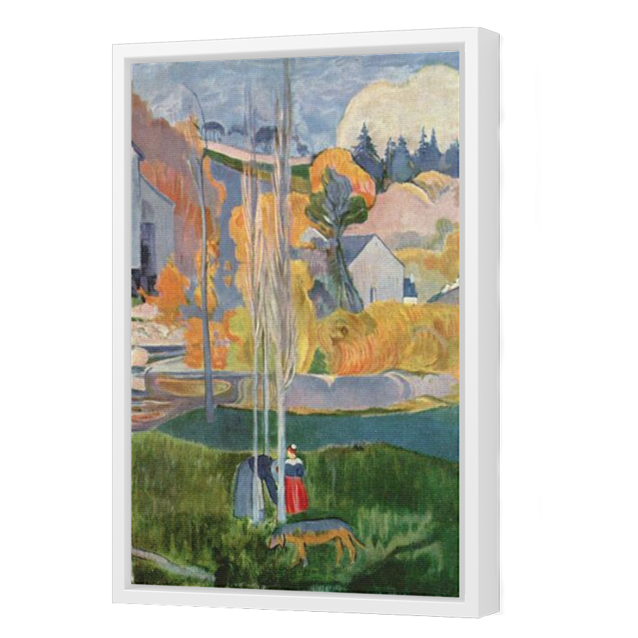 Thumbnail for Canvas - White Floating Frame