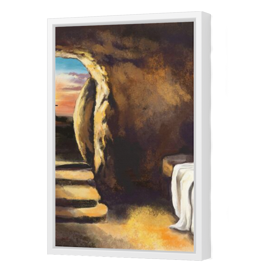 Thumbnail for Canvas - White Floating Frame