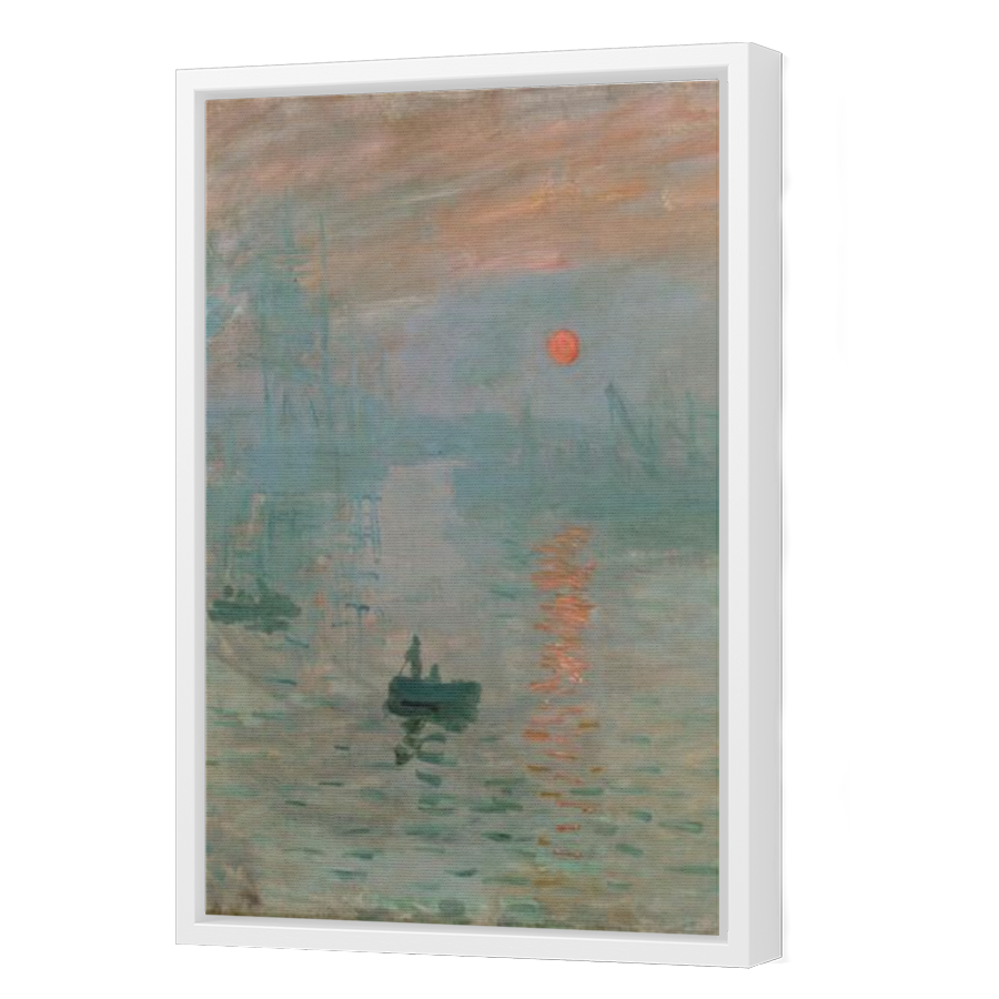 Thumbnail for Canvas - White Floating Frame