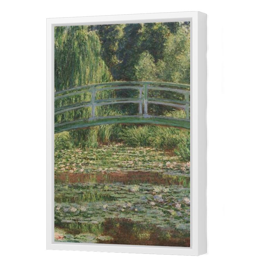 Thumbnail for Canvas - White Floating Frame