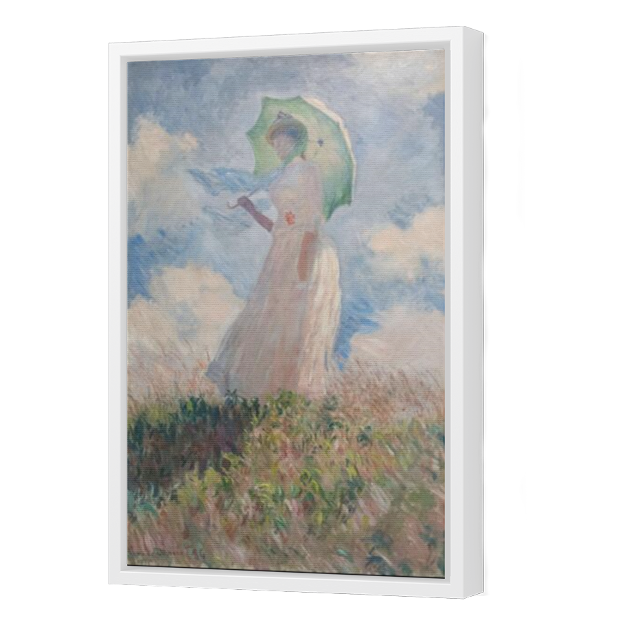 Thumbnail for Canvas - White Floating Frame