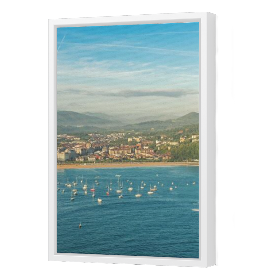 Thumbnail for Canvas - White Floating Frame
