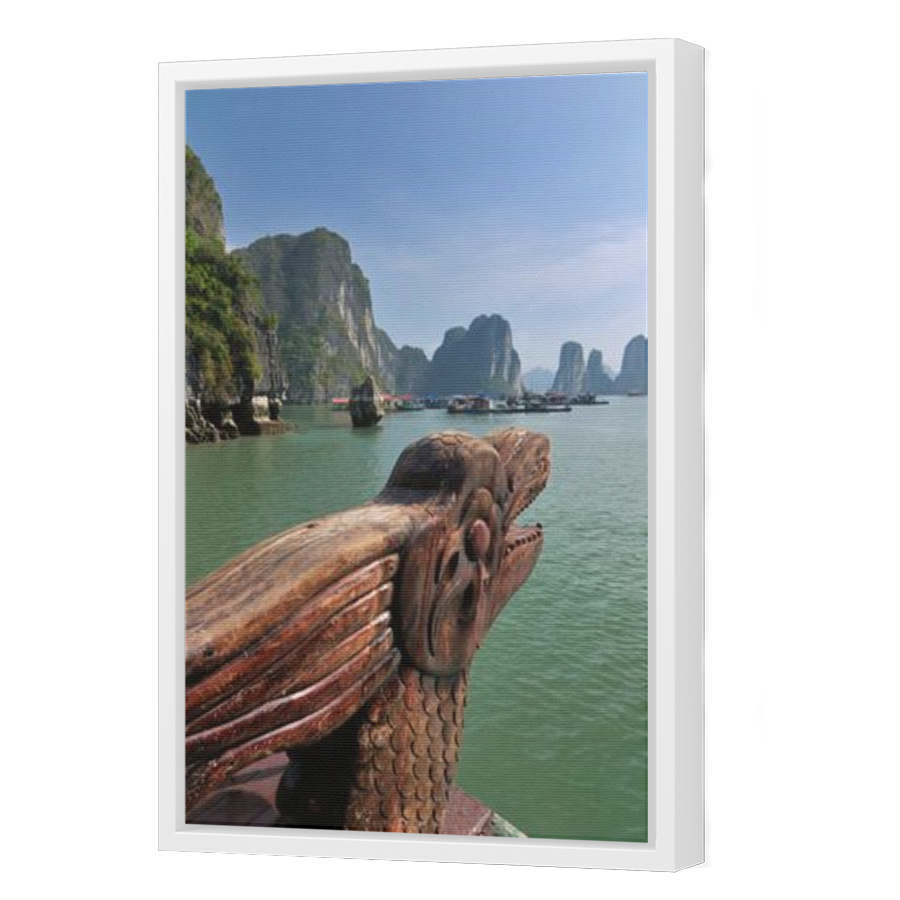 Thumbnail for Canvas - White Floating Frame