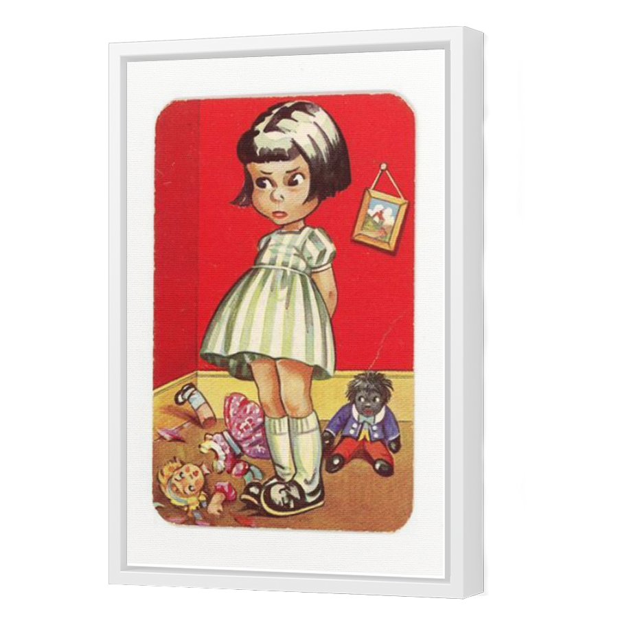 Thumbnail for Canvas - White Floating Frame