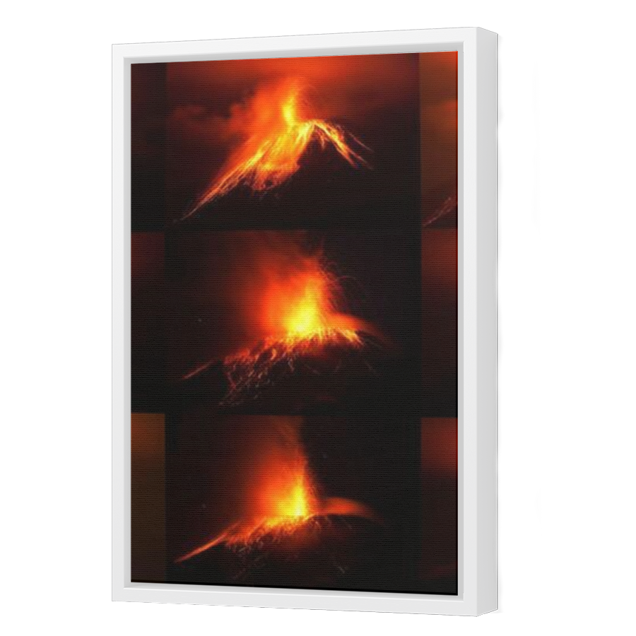 Thumbnail for Canvas - White Floating Frame