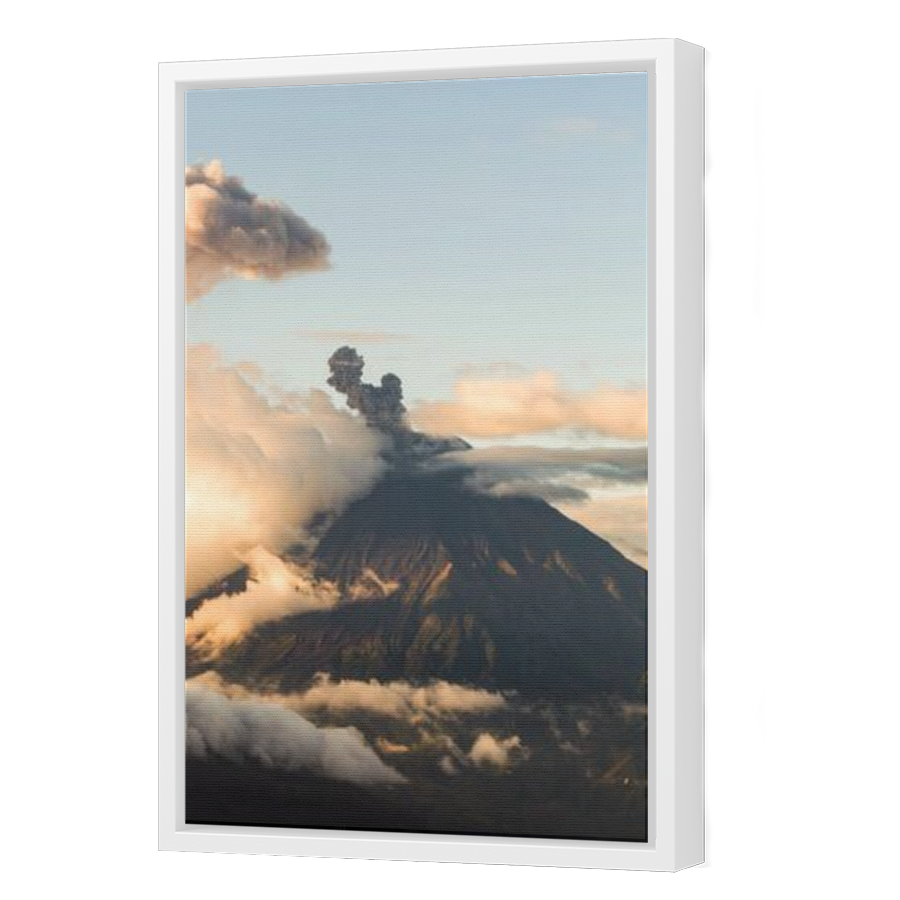 Thumbnail for Canvas - White Floating Frame