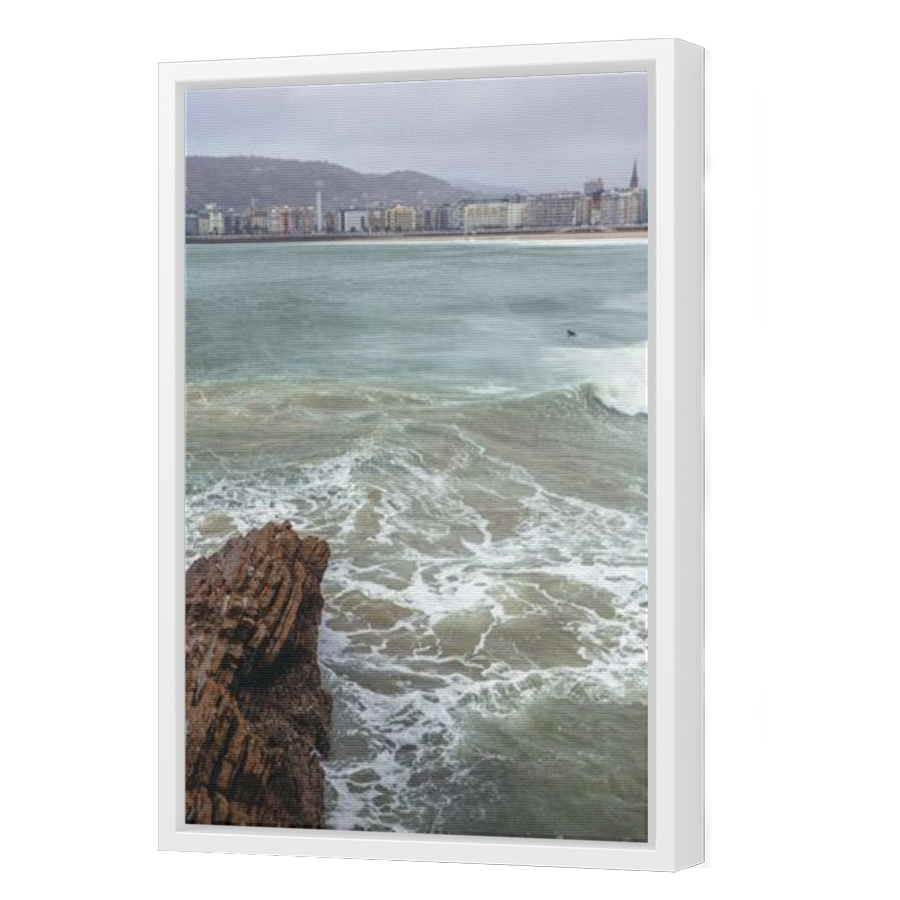 Thumbnail for Canvas - White Floating Frame