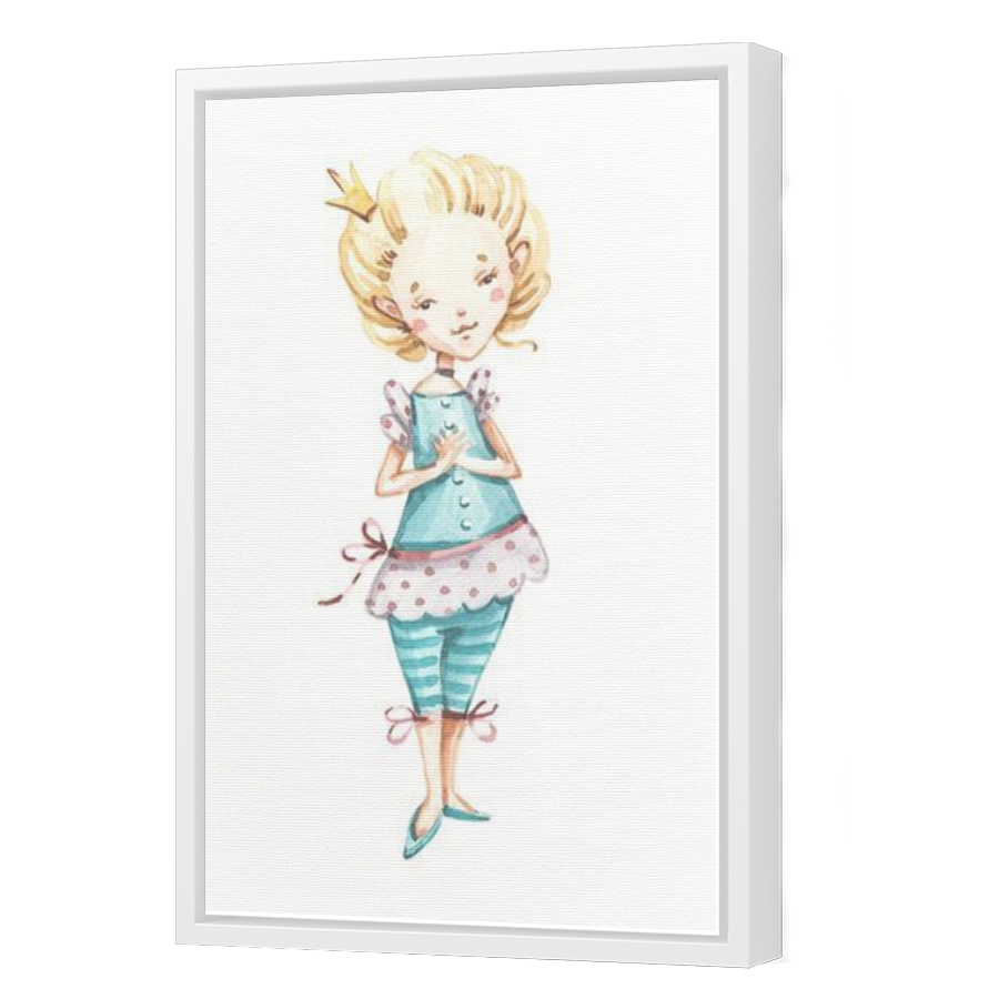 Thumbnail for Canvas - White Floating Frame