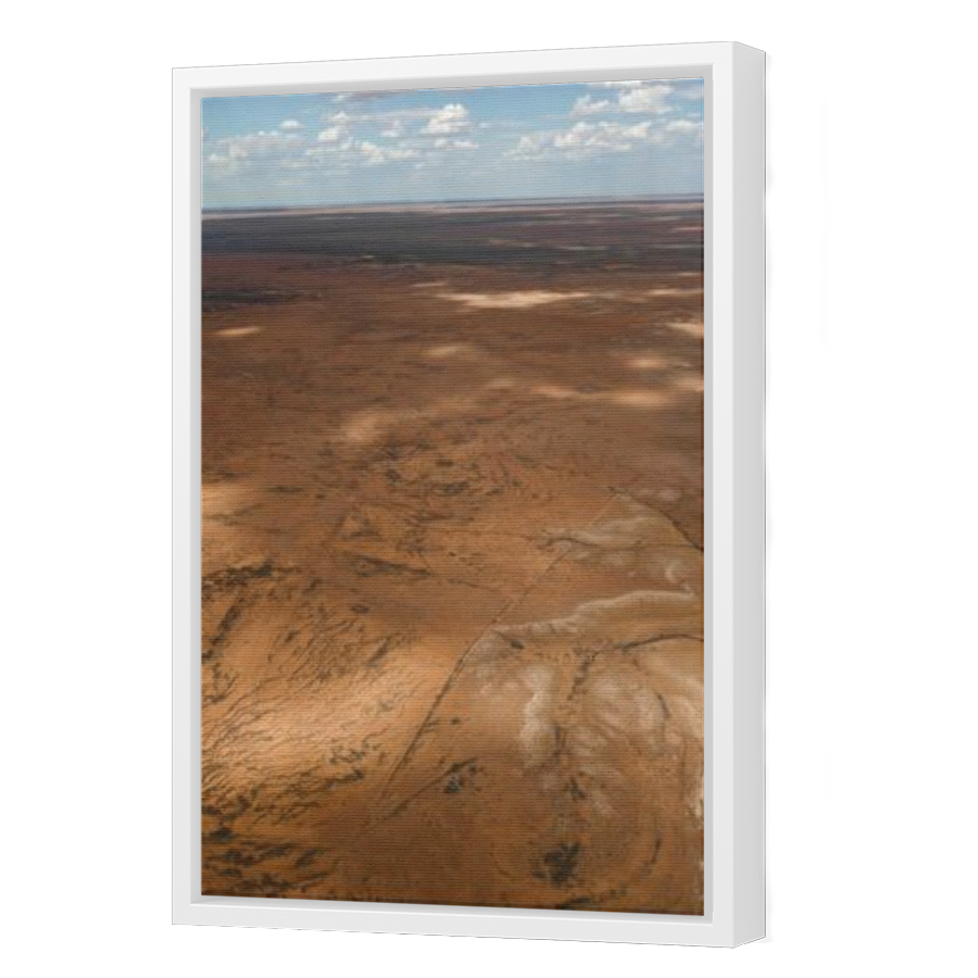 Thumbnail for Canvas - White Floating Frame