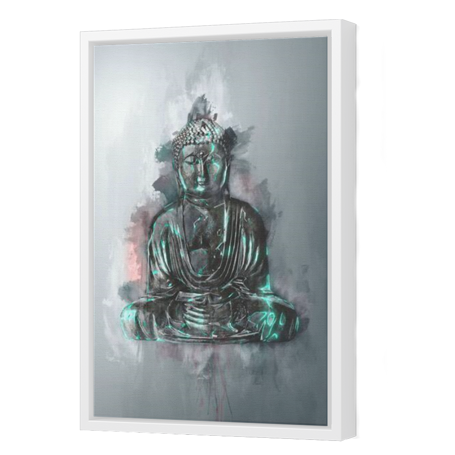 Thumbnail for Canvas - White Floating Frame