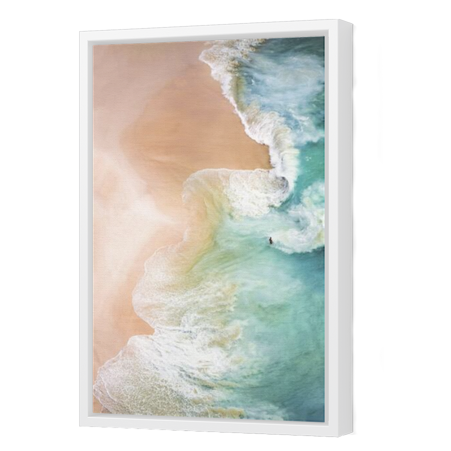Thumbnail for Canvas - White Floating Frame