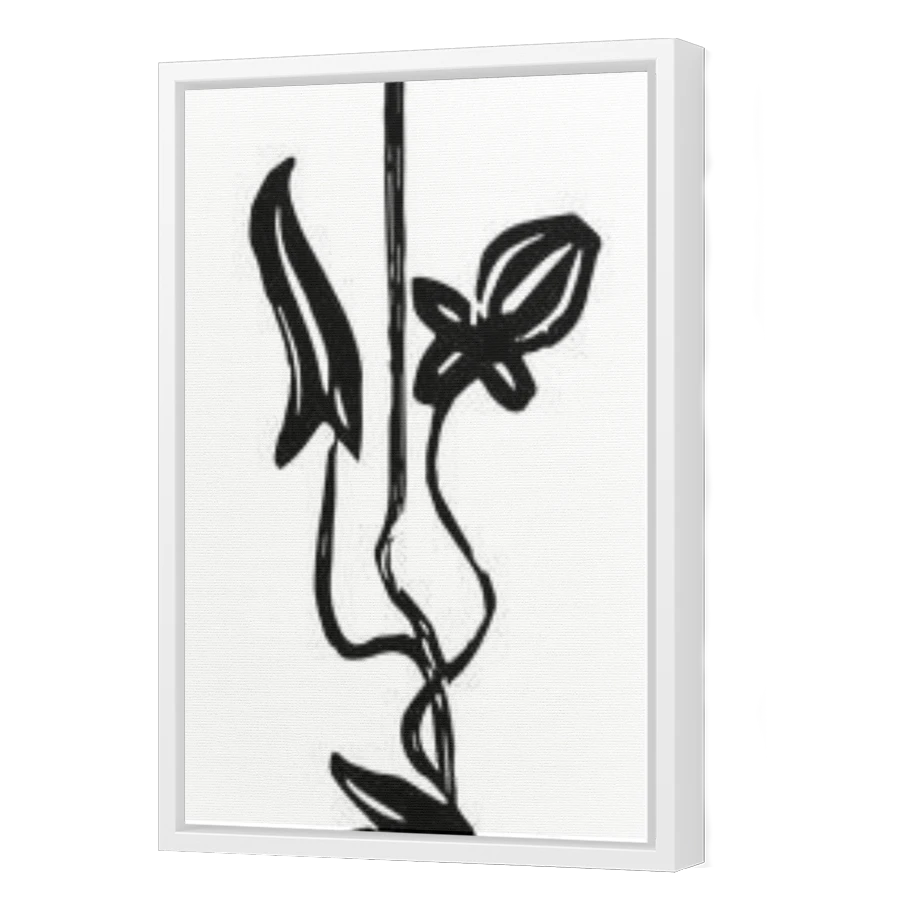 Thumbnail for Canvas - White Floating Frame