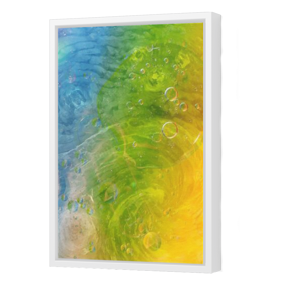 Thumbnail for Canvas - White Floating Frame