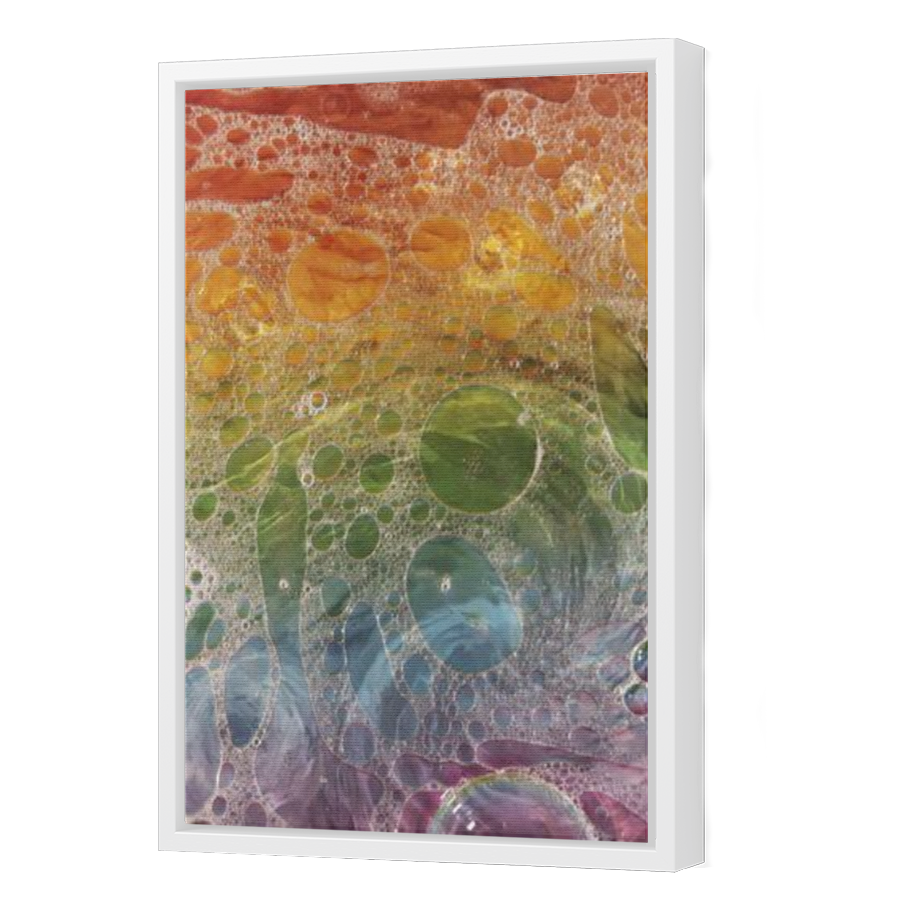Thumbnail for Canvas - White Floating Frame