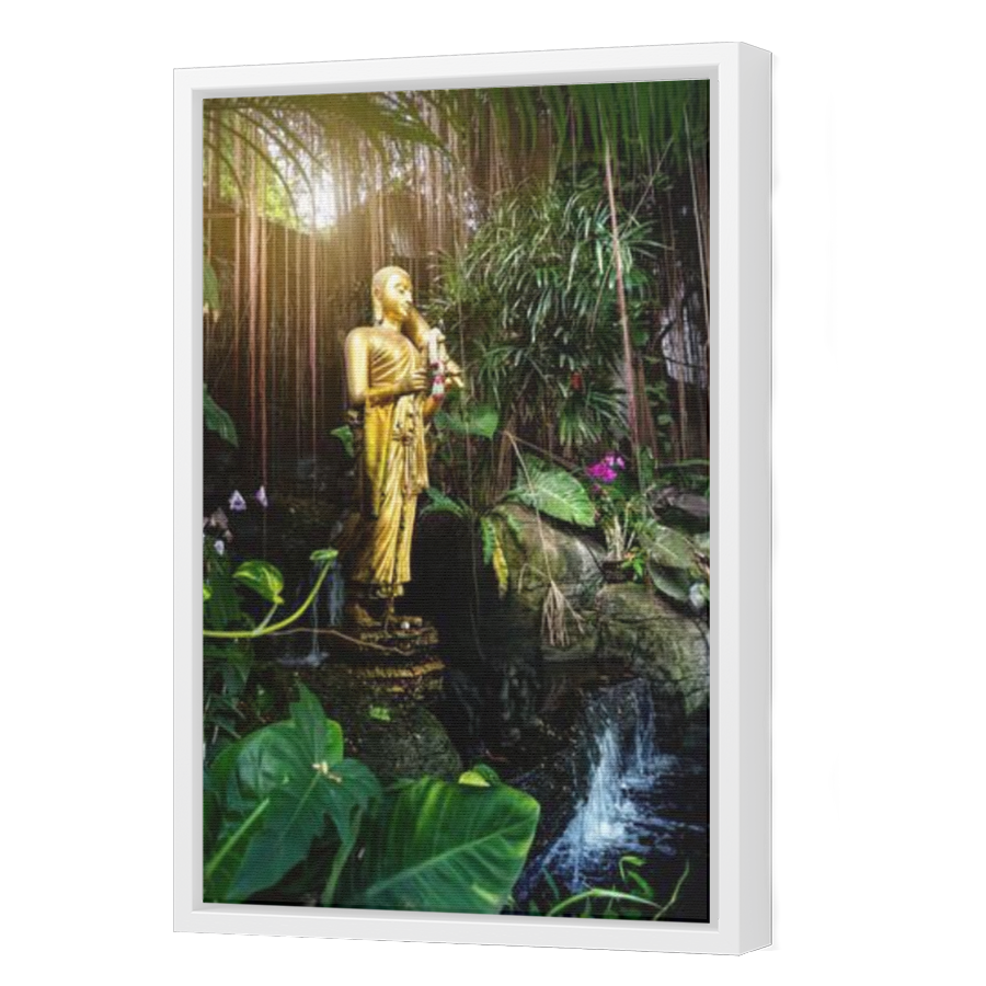 Thumbnail for Canvas - White Floating Frame