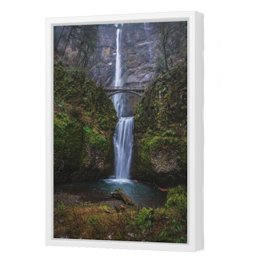 Thumbnail for Canvas - White Floating Frame