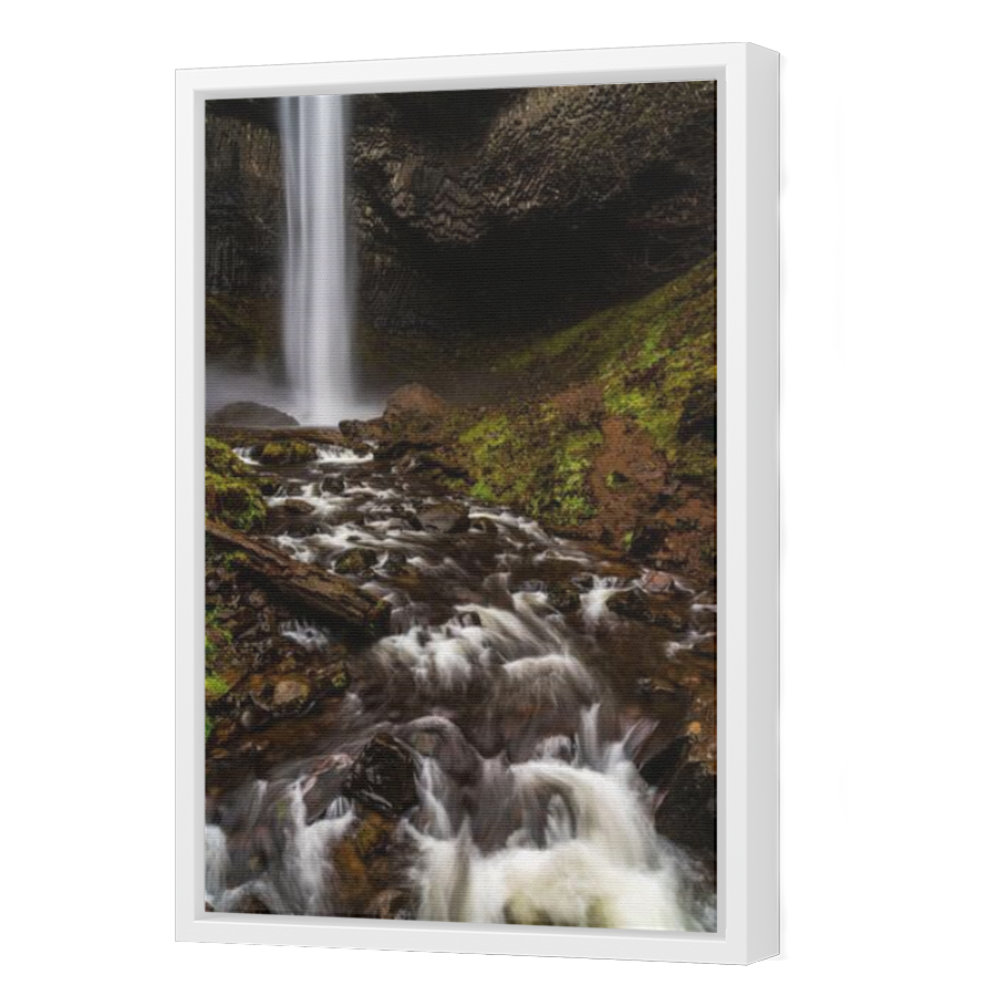 Thumbnail for Canvas - White Floating Frame